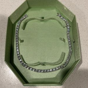 Swarovski Millenia necklace
Square cut, White, Rhodium plated